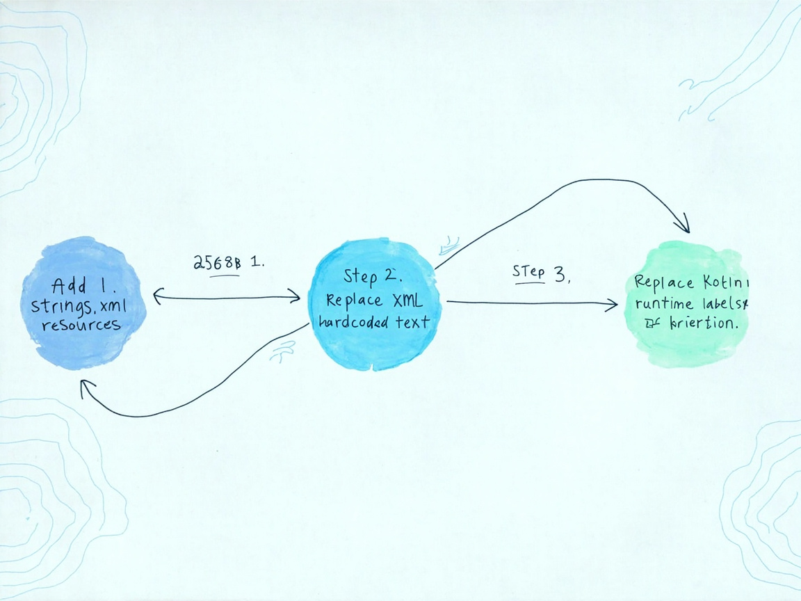 i18n 修复三步流程